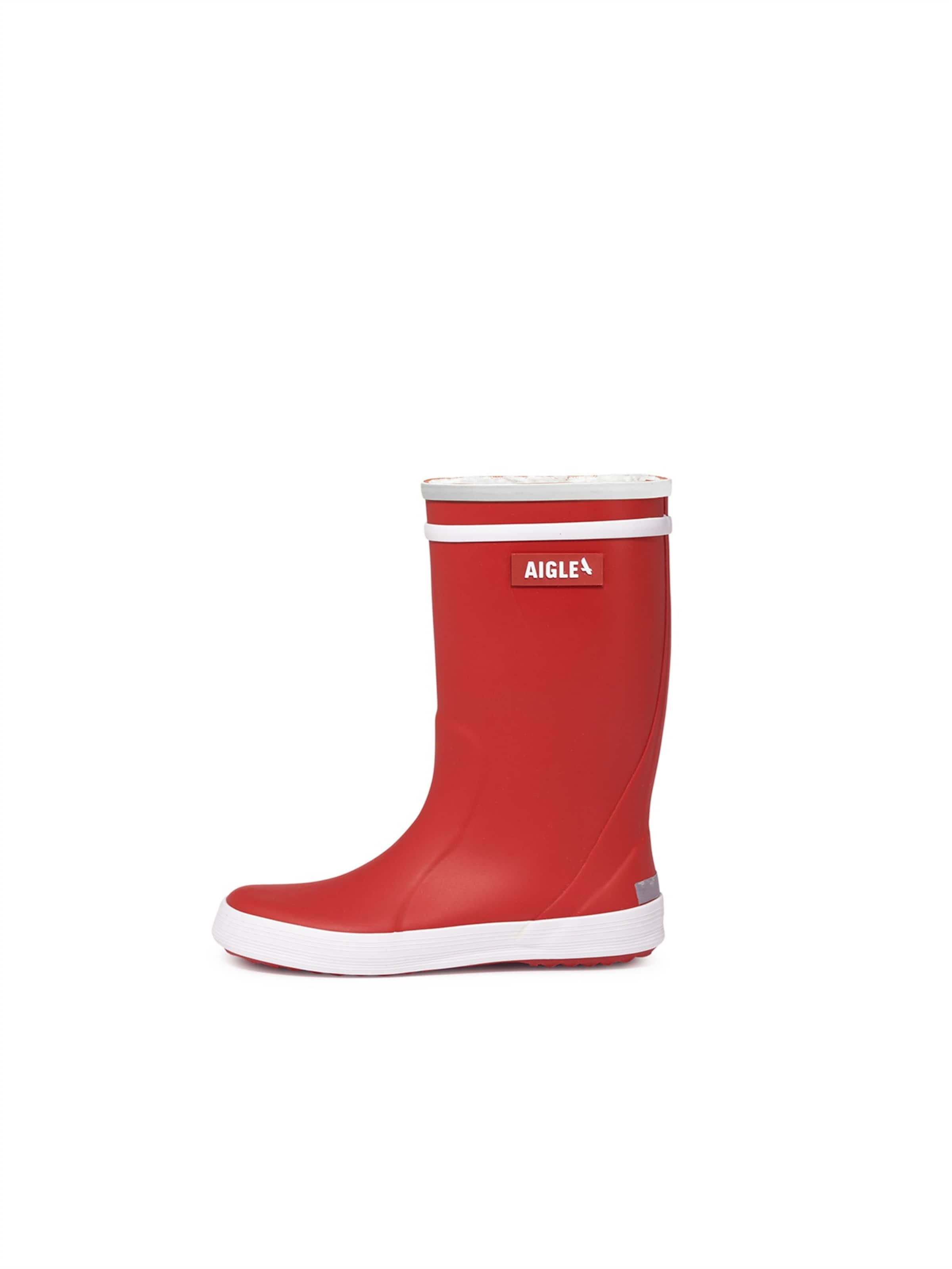 AIGLE Regenlaarzen 'Lolly Pop' in Rood: voorkant