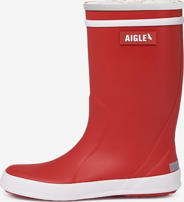 AIGLE Regenlaarzen 'Lolly Pop' in Rood: voorkant