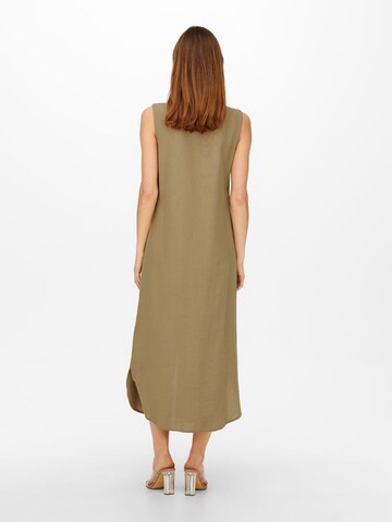 ONLY Shirt dress in Beige