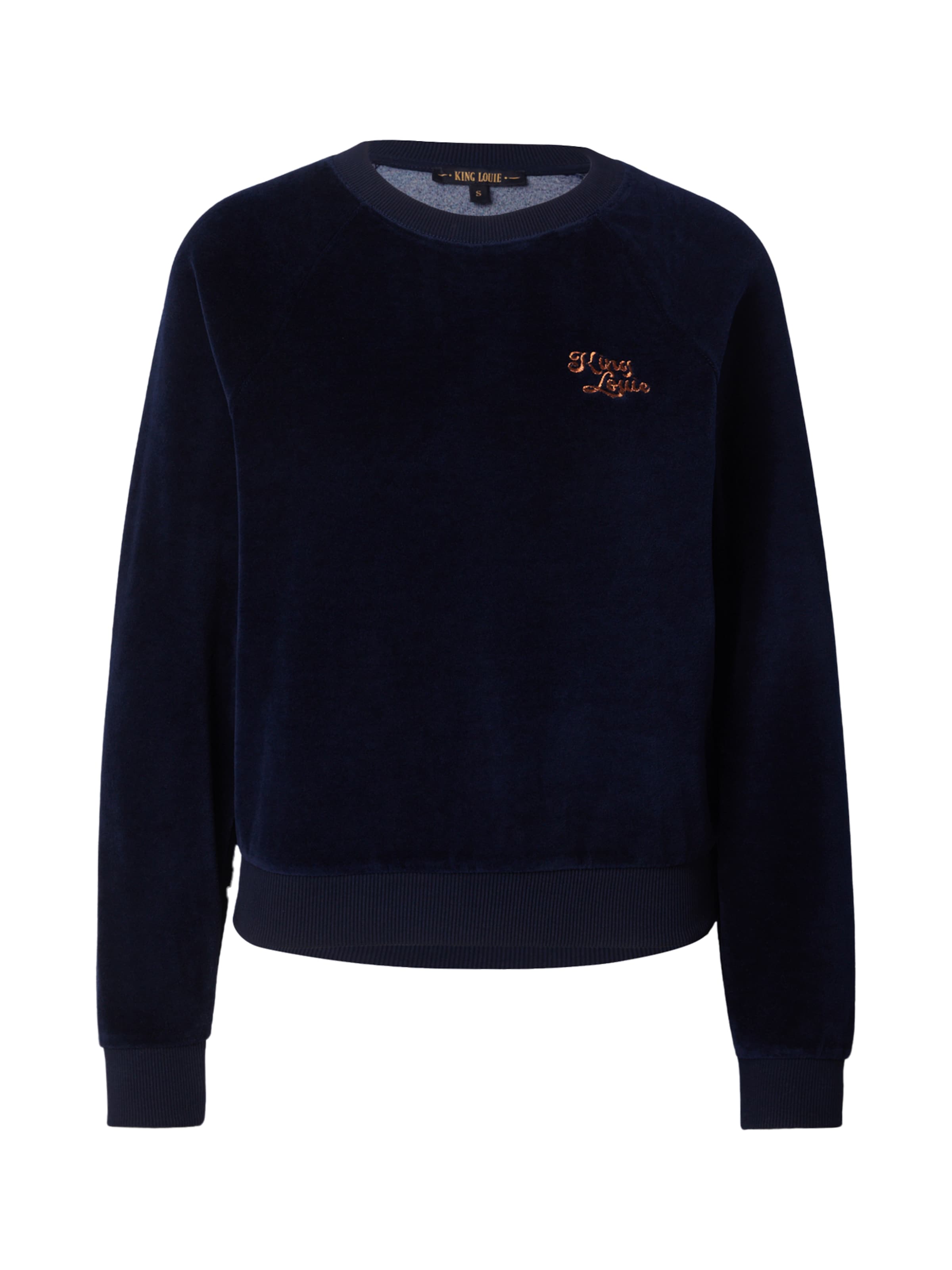 King Louie Pullover in Blau: Vorderseite