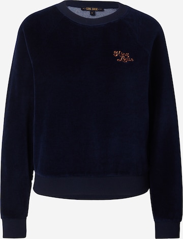 King Louie Pullover in Blau: Vorderseite