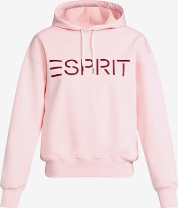Sweat-shirt ESPRIT en rose : devant