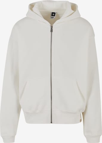 Veste de survêtement DEF en blanc : devant