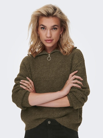 ONLY Sweater 'Baker' in Brown