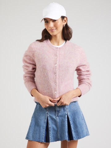 & Other Stories Knit cardigan in Pink: front