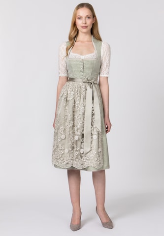 STOCKERPOINT Dirndl 'Jane' in Grey: front