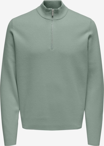 Pullover 'ONSCooper' di Only & Sons in verde: frontale