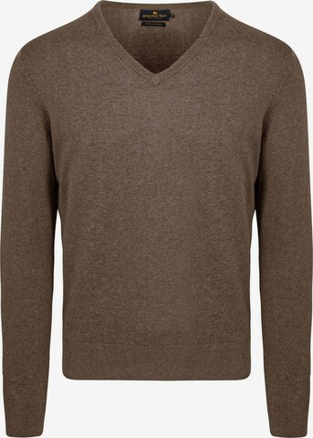 Steppin' out Pullover in Grau: Vorderseite