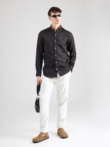 Coupe regular Chemise 'Core' SCOTCH & SODA en noir
