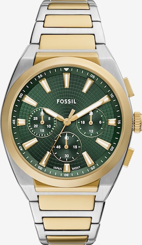 auksinė FOSSIL Analoginis (įprasto dizaino) laikrodis: priekis