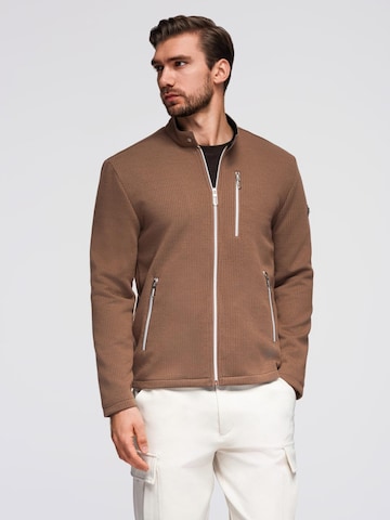 Ombre Between-season jacket in Brown
