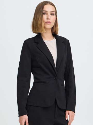 Oxmo - Blazer en negro: frente