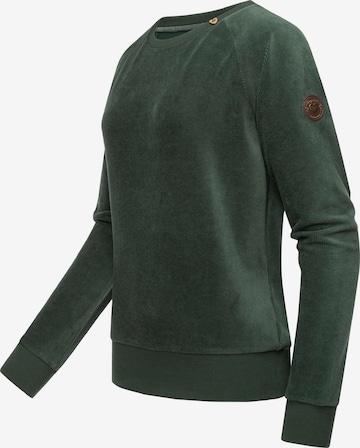 Ragwear Sweatshirt 'Johanka' in Green
