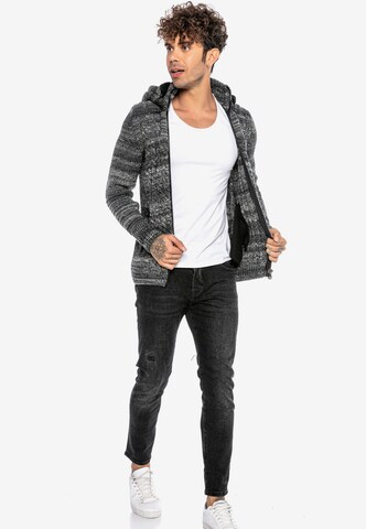 Redbridge Knit Cardigan 'Lewisville' in Grey