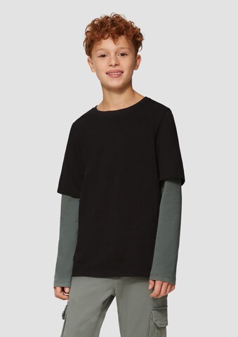 s.Oliver Shirt in Black: front