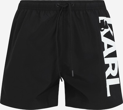 Karl Lagerfeld Peldšorti, krāsa - melns / balts, Preces skats
