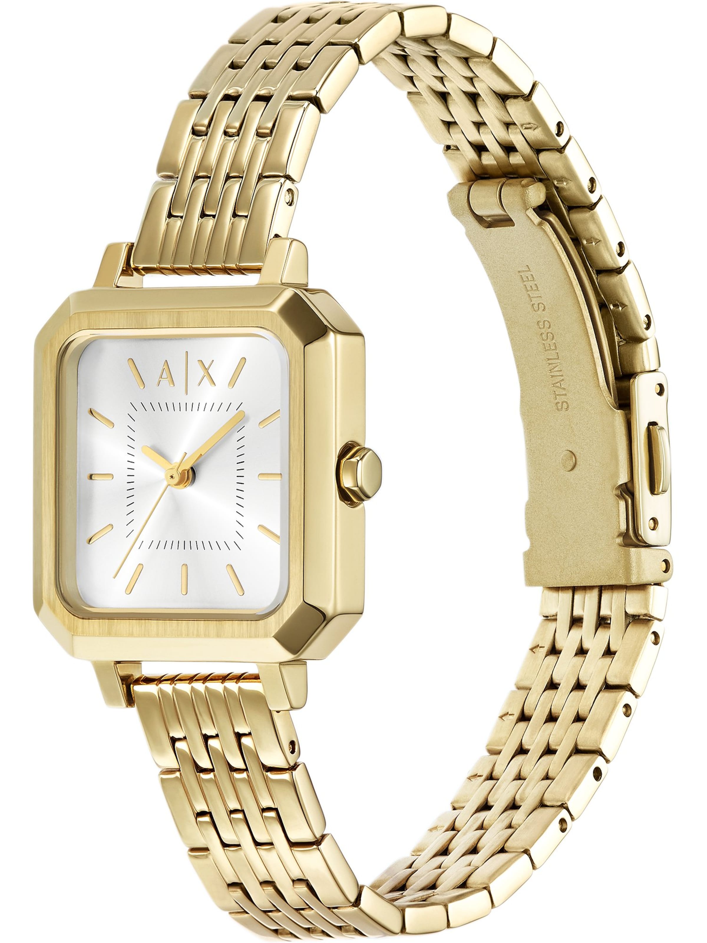 ARMANI EXCHANGE Analog Watch 'AX5725' in Gold: front