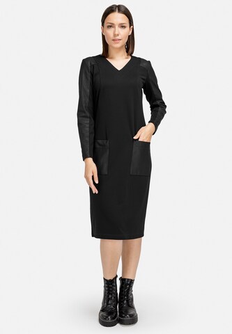 HELMIDGE Dress in Black: front