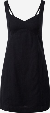 Rochie de la Abercrombie & Fitch pe negru: față