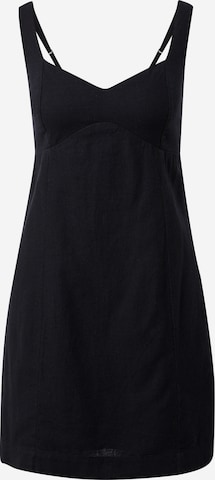 Robe Abercrombie & Fitch en noir : devant