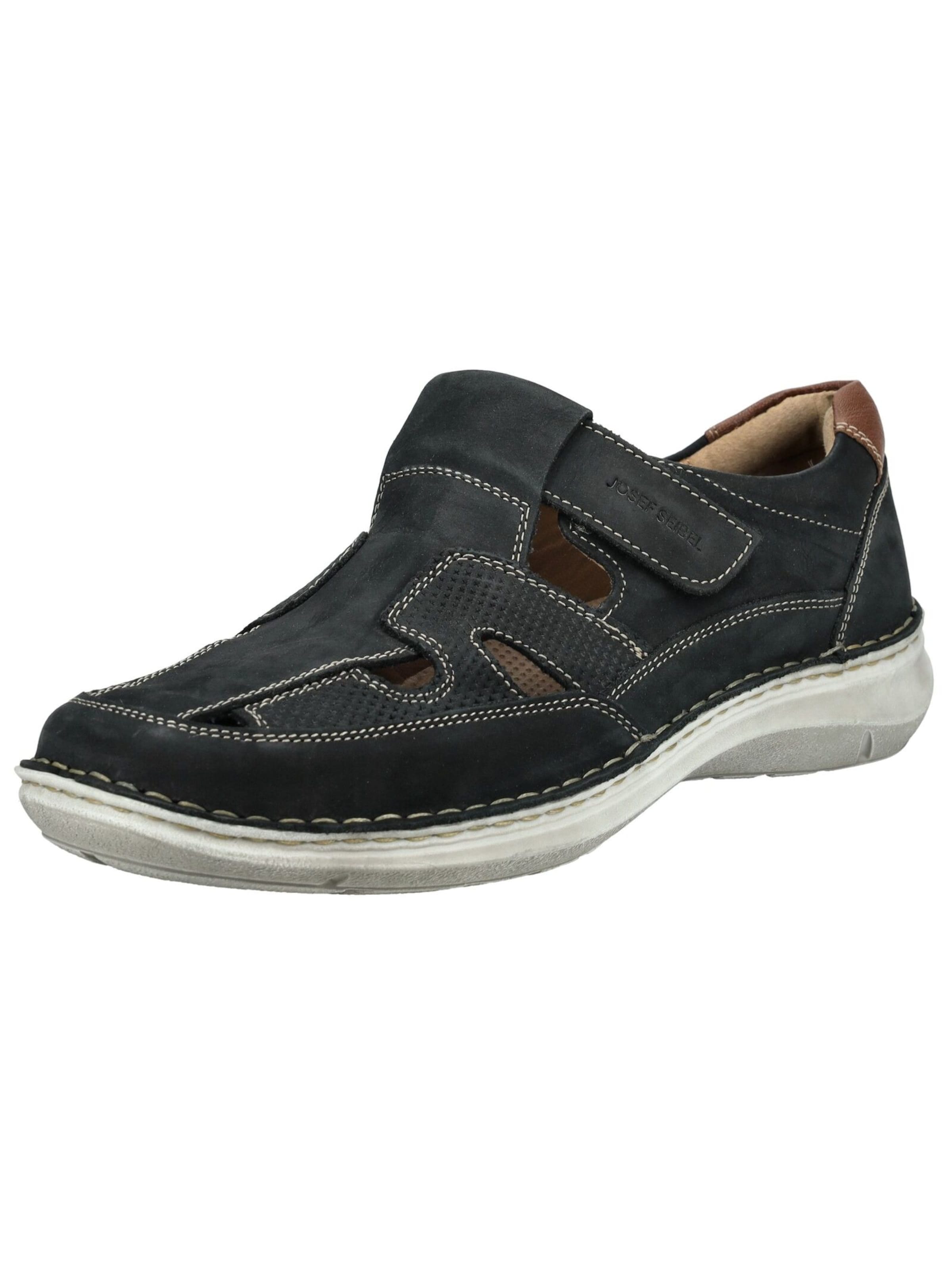 JOSEF SEIBEL Instappers 'New Anvers 81' in Blauw: voorkant