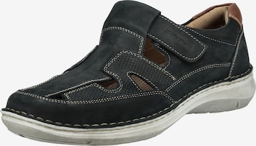 JOSEF SEIBEL Instappers 'New Anvers 81' in Blauw: voorkant