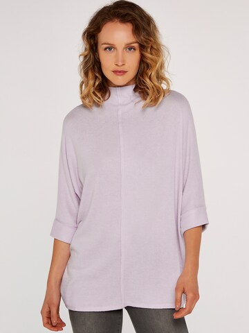 Apricot Shirt in Lila: voorkant