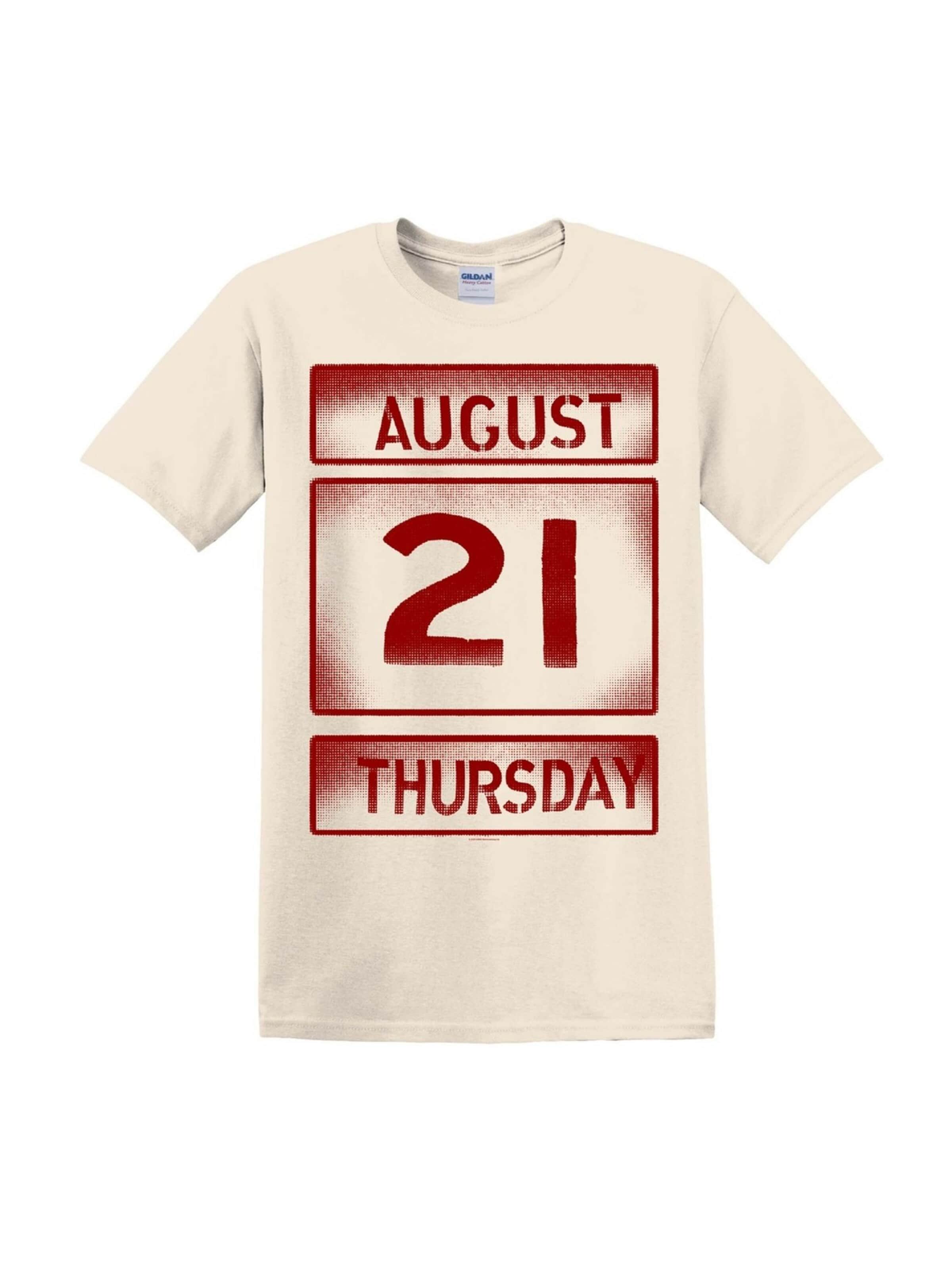 Oasis - Camiseta 'Oasis- Calendar Off T-Shirt' en blanco: frente