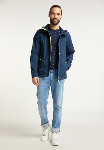 Schmuddelwedda Weatherproof jacket in Blue