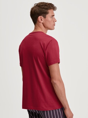 CALIDA Shirt 'Remix Basic Sleep'‌‌‌‌‌‌ in Rot