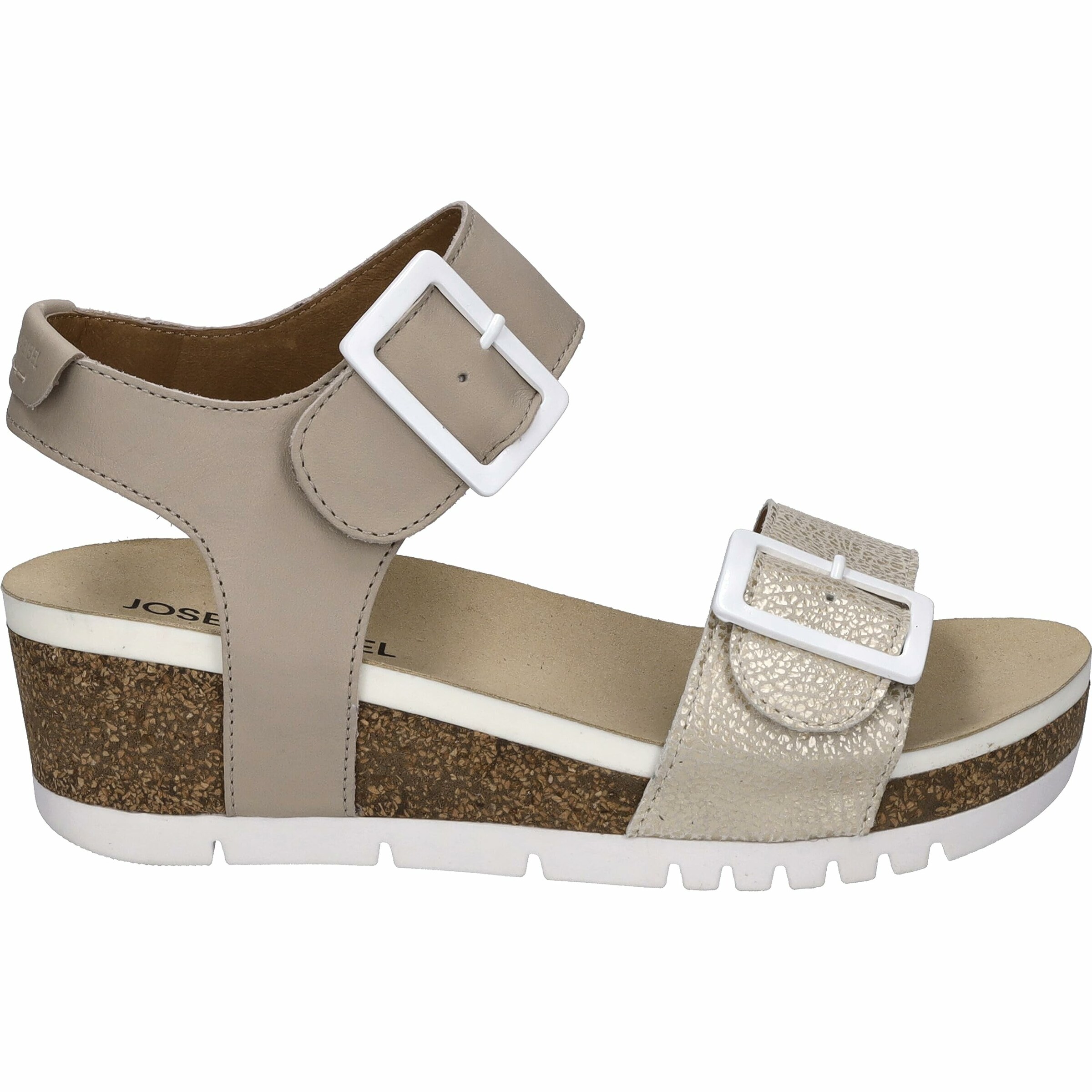 JOSEF SEIBEL Strap Sandals in Grey