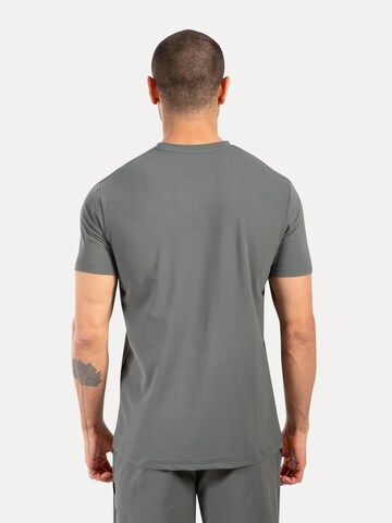 Smilodox T-Shirt Micah Casual Fit in Grau