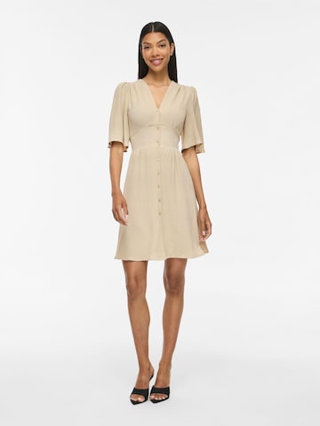 VILA Kleid 'VISKOV' in Grau