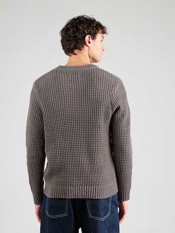 JACK & JONES Sveter 'JCOZION' - Sivá