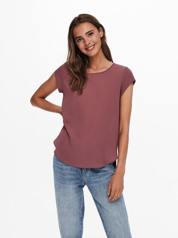 ONLY - Blusa 'Vic' en rosa: frente