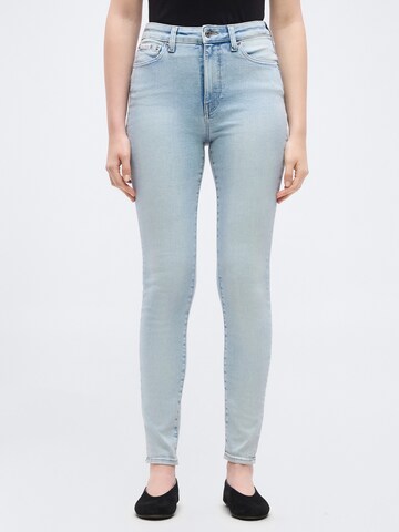 Calvin Klein Jeans Skinny Jeans in Blauw: voorkant