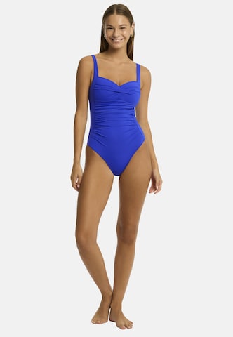 SEA LEVEL Balconette Badeanzüge 'Essentials' in Blau