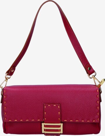 Borsa a spalla di Gave Lux in rosso: frontale