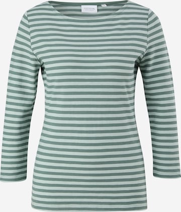 comma casual identity Shirt in Groen: voorkant