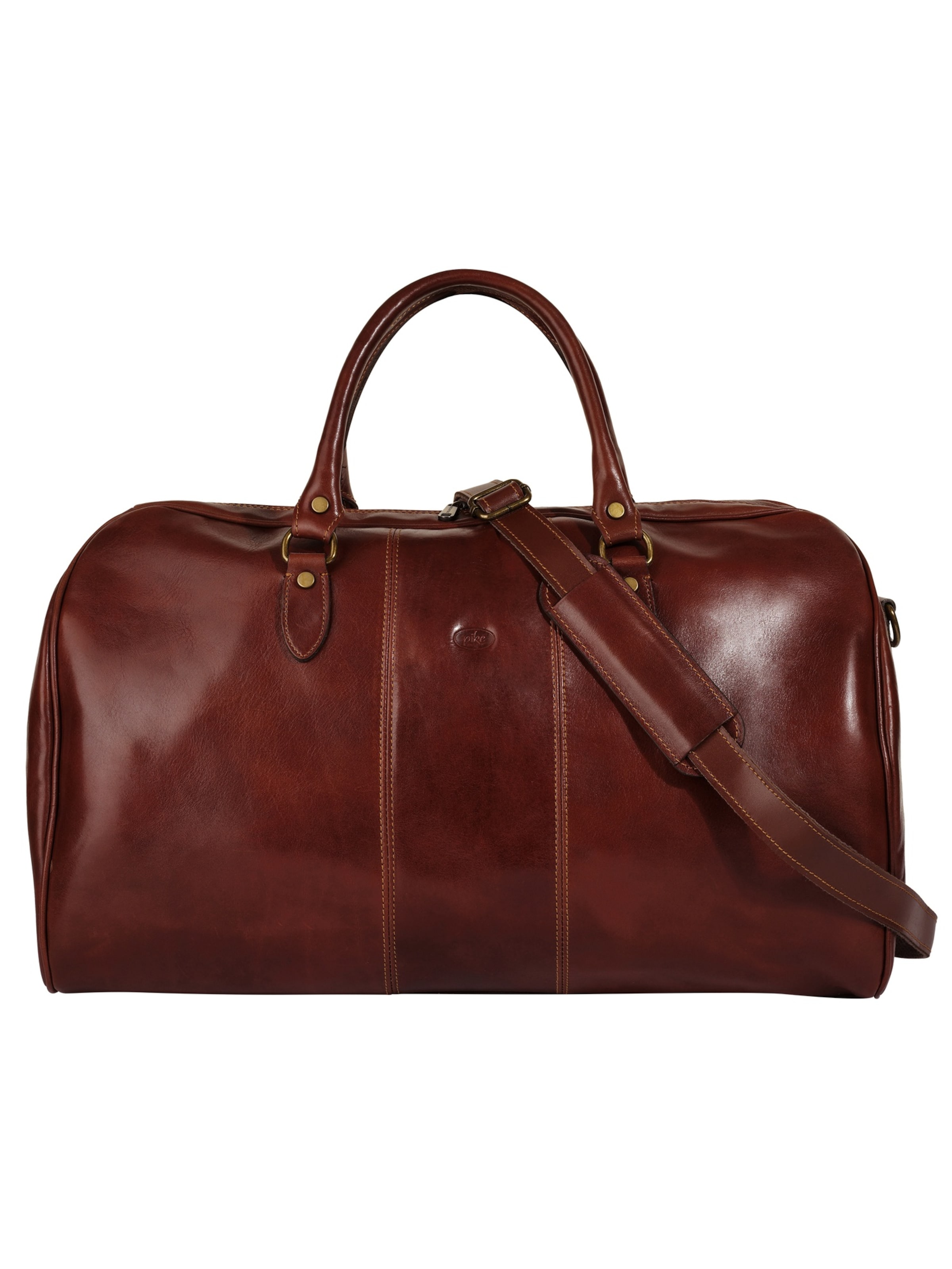 piké Reisetasche 'CALABRIA GRANDE'‌‌‌ in Braun: Vorderseite