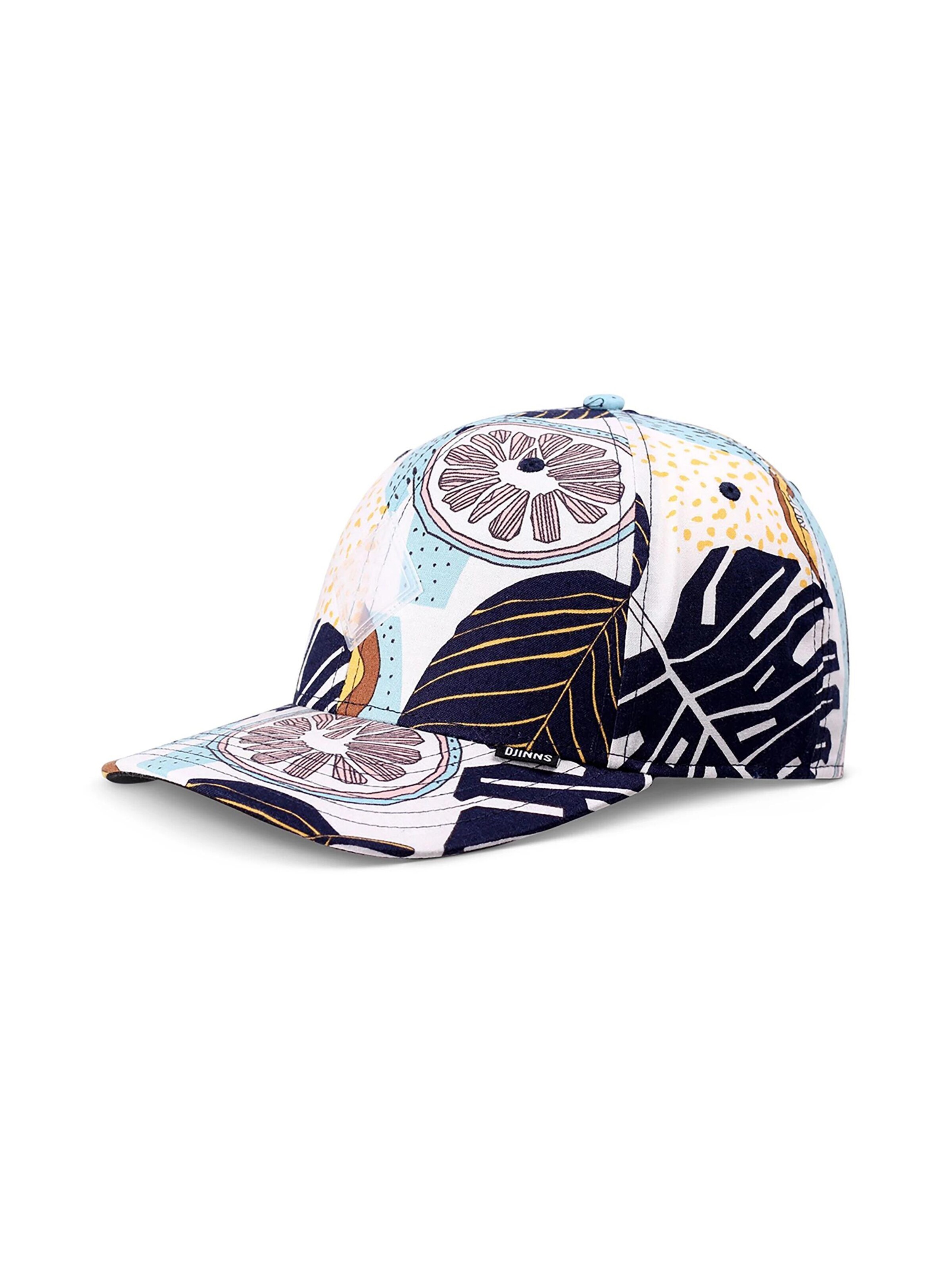 DJINNS Cap '6P TrueFit Aloha Blue' in Mixed colors: front