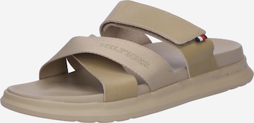 TOMMY HILFIGER Muiltjes 'DENSITY' in Beige: voorkant