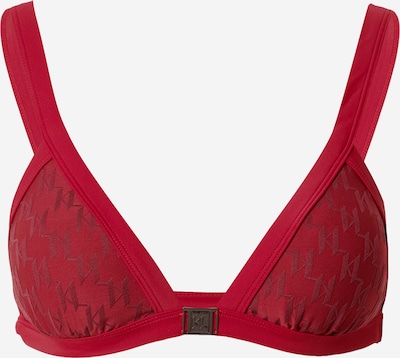 Karl Lagerfeld Bikinitop in rot, Produktansicht