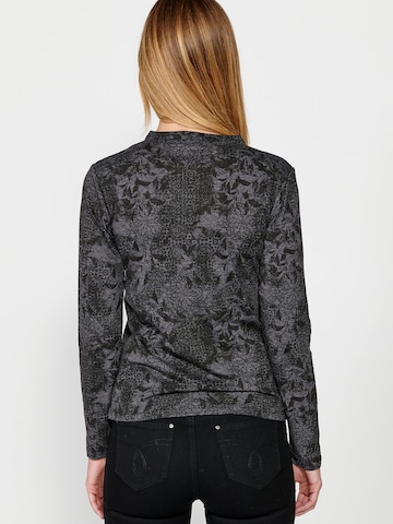 KOROSHI Shirt in Zwart