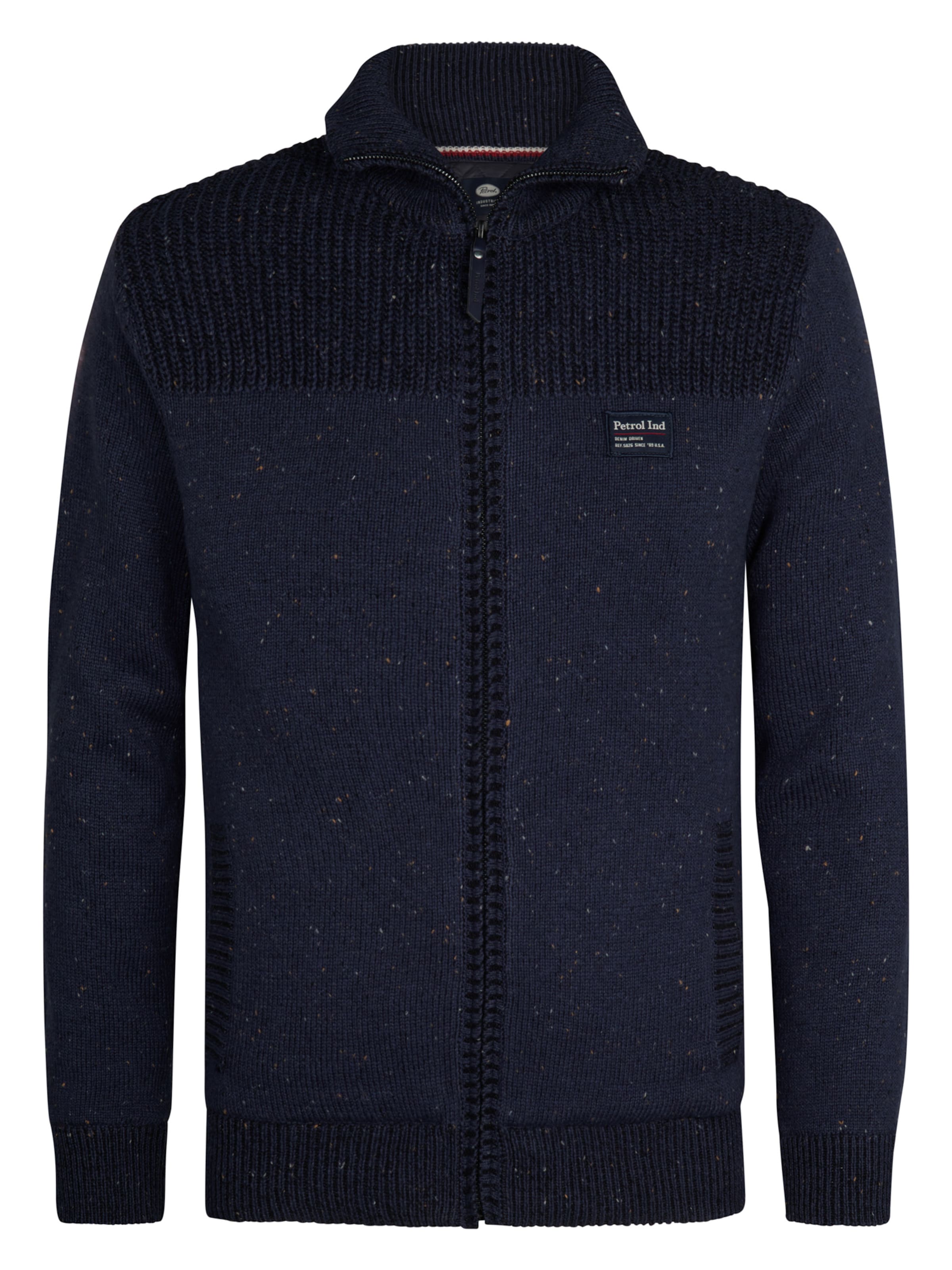 zils Petrol Industries Adīta jaka: no priekšpuses