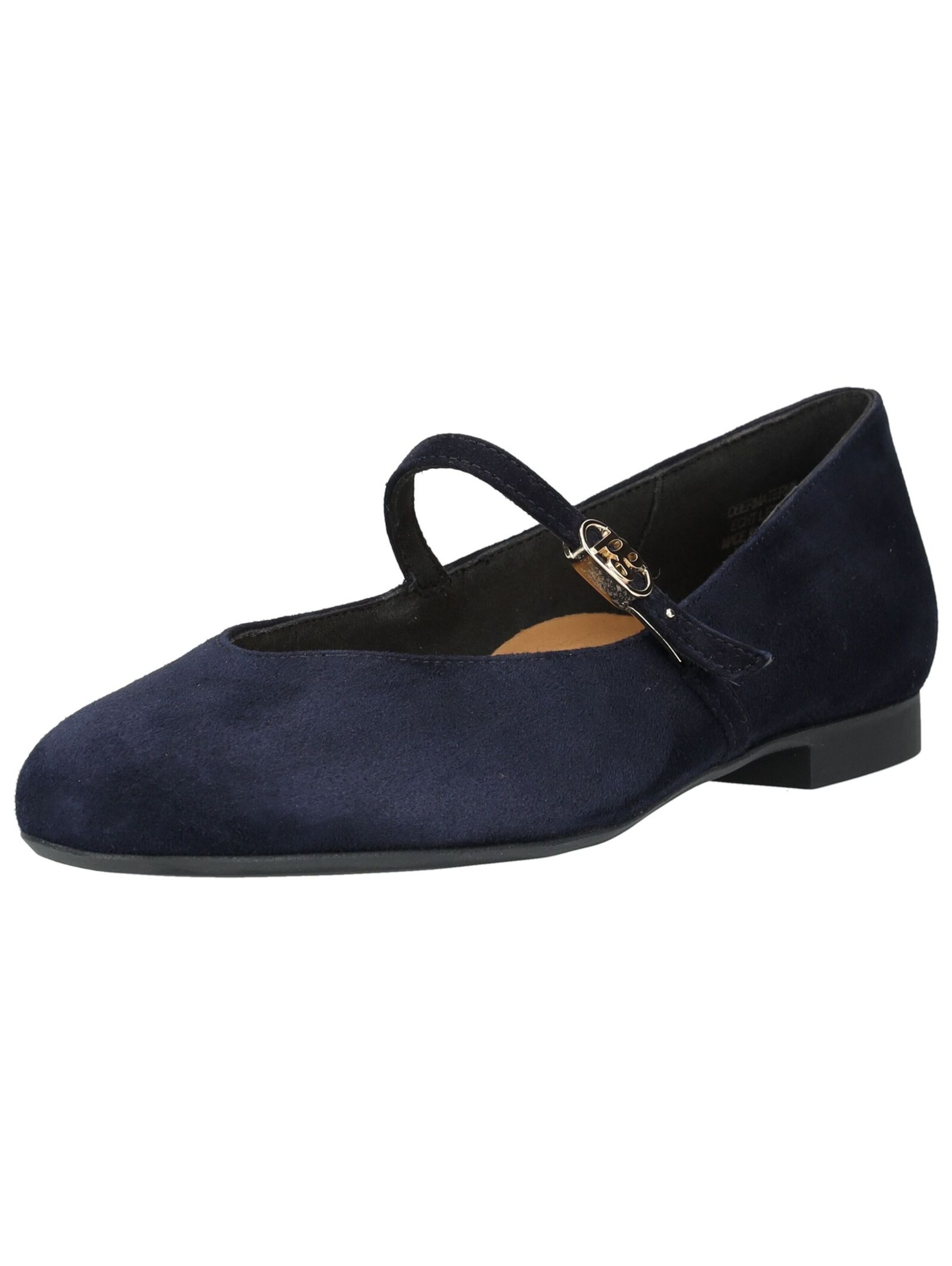 Paul Green Strap ballerina in Blue: front