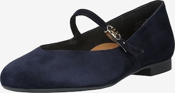 Ballerines à lanières Paul Green en bleu : devant