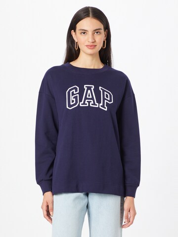 GAP Sweatshirt in Blau: predná strana