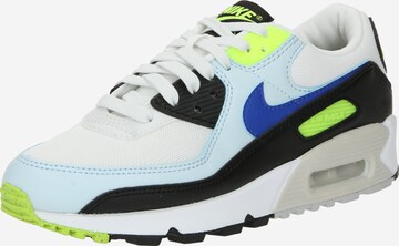 Nike Sportswear Platform trainers 'AIR MAX 90' in Blue: front