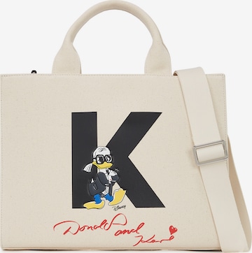 Karl LagerfeldRučna torbica 'Disney x Karl Lagerfeld' - bež boja: prednji dio